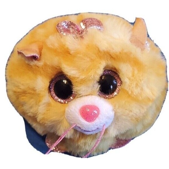 TY Ballz Pull Tabitha & Owen Plush Glitter Eye Stuffed Animal Toy - Picture 3 of 16